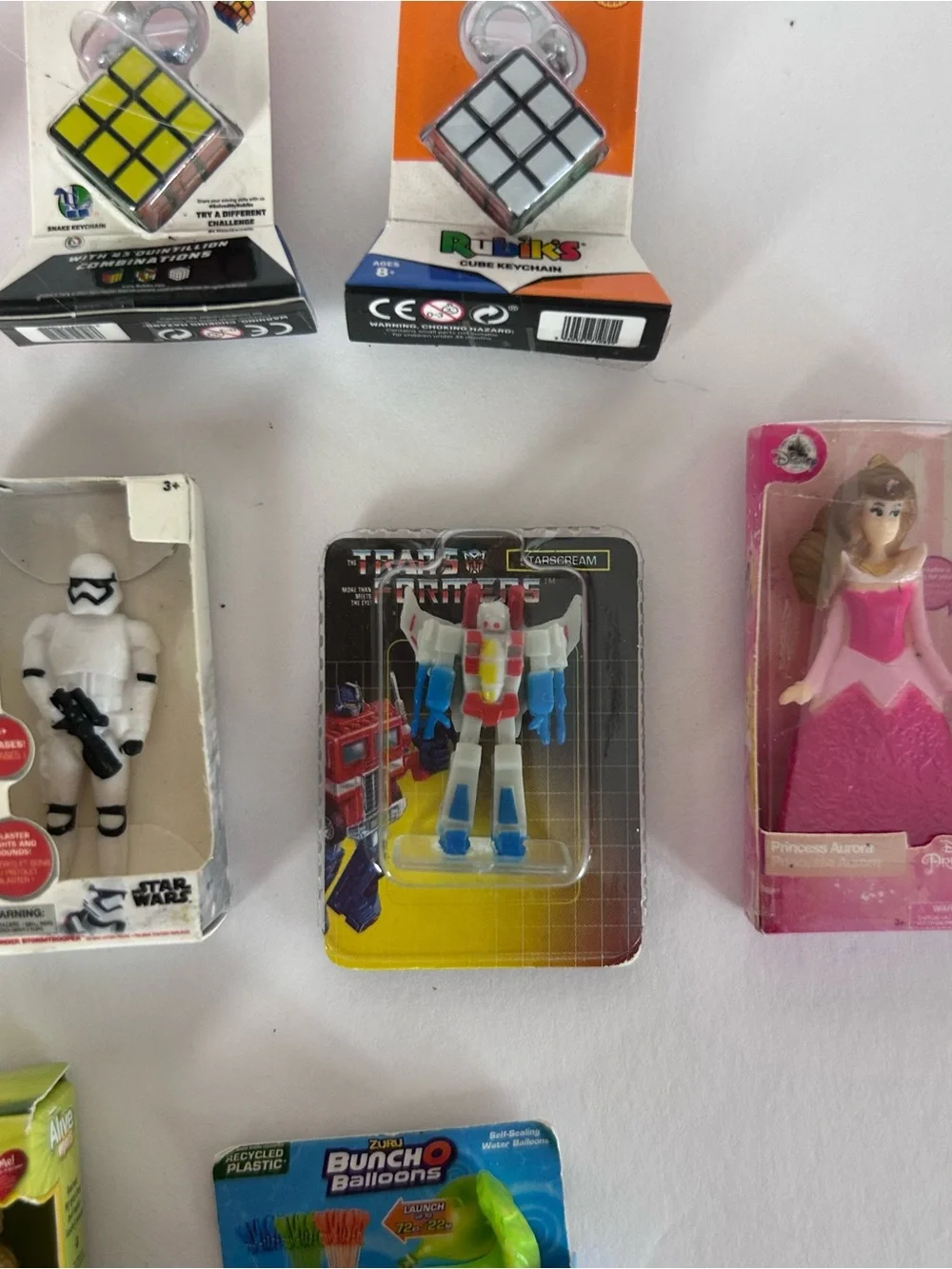 Huge Mini Brands Toy Lot 21 Disney Princess Marvel Hot Wheels BAB Star Wars Robo